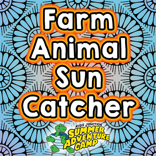 Farm Animal Sun Catcher