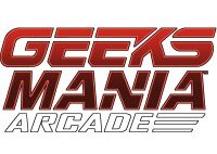 Geeks Mania Arcade logo.