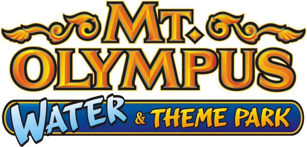 Mount Olympus Water and Theme Park logo.